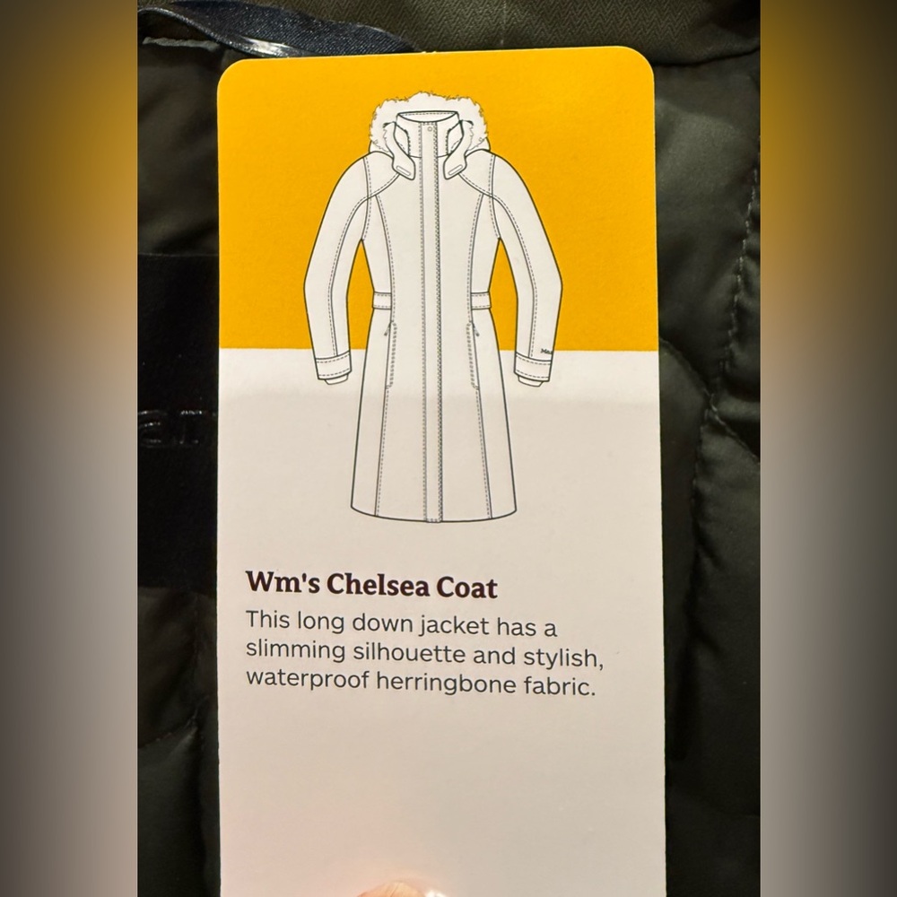 NWTs Marmot Women’s Chelsea Down Coat. Nori. Size Small - Picture 6 of 7